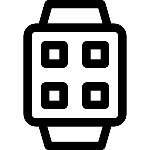 Smartwatch Prosymbols Lineal icon