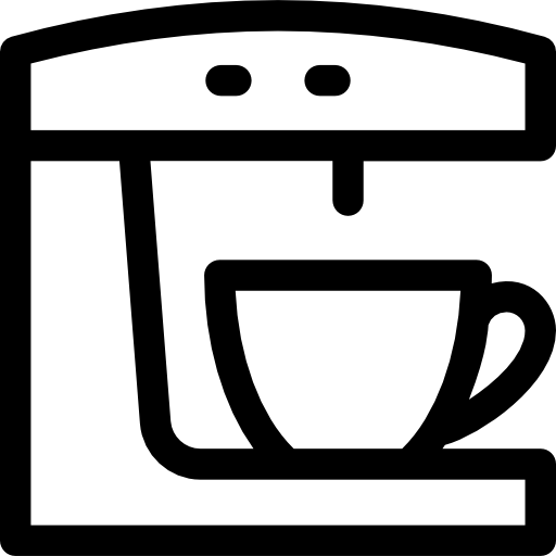 Кофеварка Prosymbols Lineal иконка