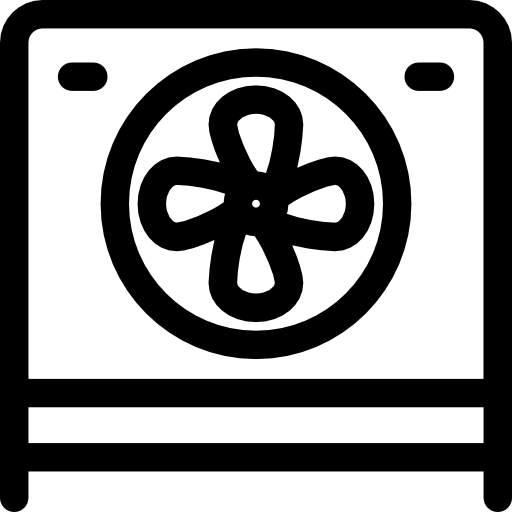 klimatyzator Prosymbols Lineal ikona
