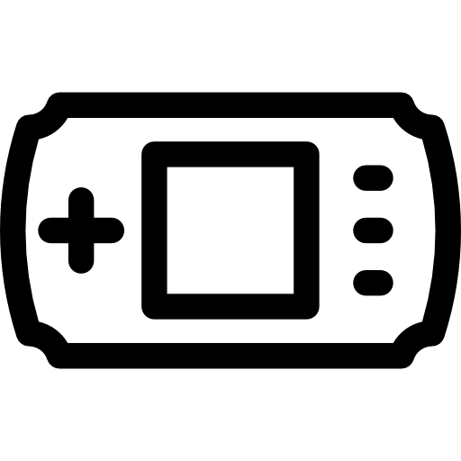 Game console Prosymbols Lineal icon