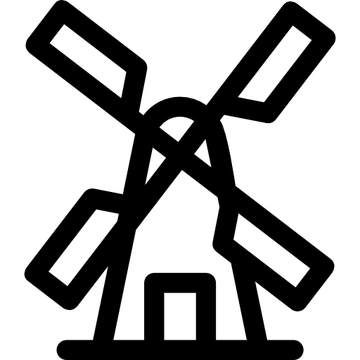 molen Prosymbols Lineal icoon