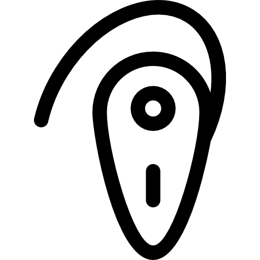 fone de ouvido Prosymbols Lineal Ícone