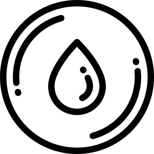 물 Detailed Rounded Lineal icon