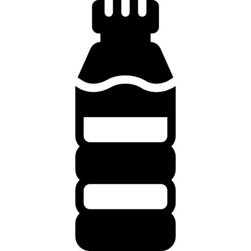 botella de agua Basic Miscellany Fill icono