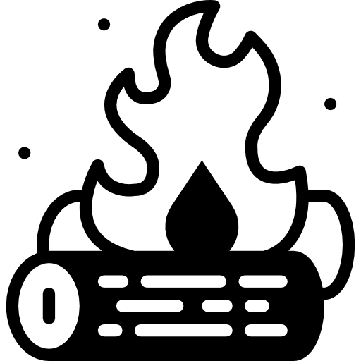 Campfire Basic Miscellany Fill icon