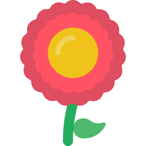 kwiat Basic Miscellany Flat ikona