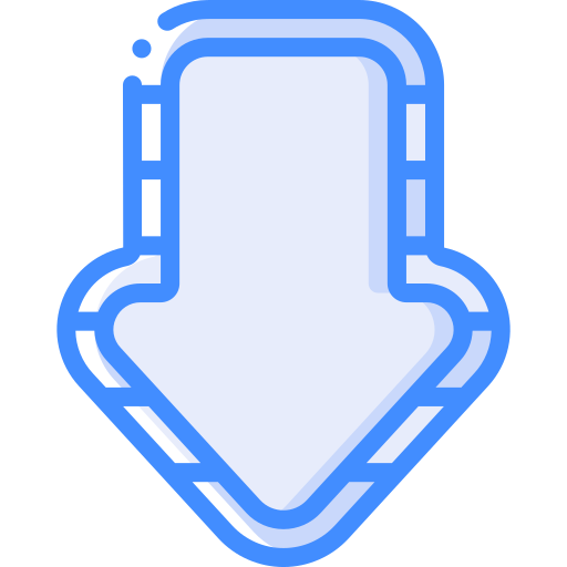 矢印 Basic Miscellany Blue icon