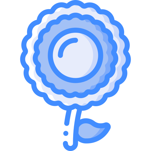 花 Basic Miscellany Blue icon