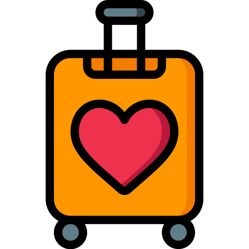 Suitcase Basic Miscellany Lineal Color icon