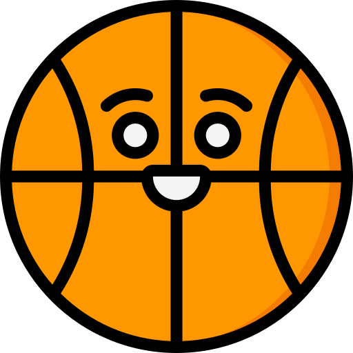 koszykówka Basic Miscellany Lineal Color ikona