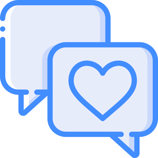 Messages Basic Miscellany Blue icon