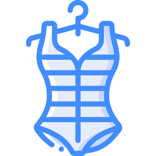 costume da bagno Basic Miscellany Blue icona