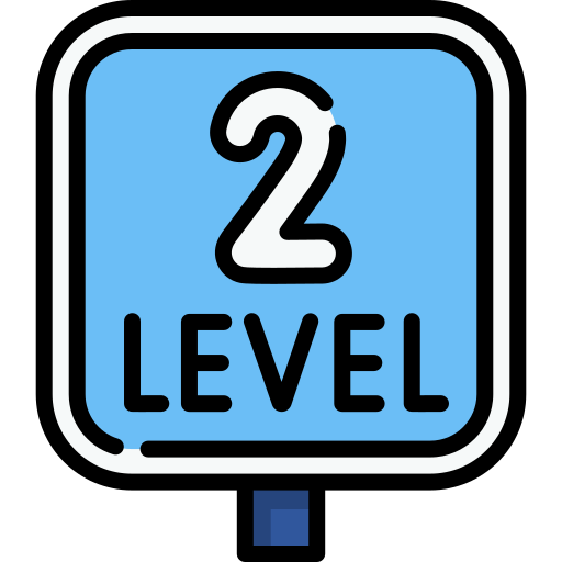 Level Special Lineal color icon