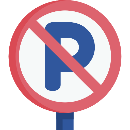 parcheggio vietato Special Flat icona