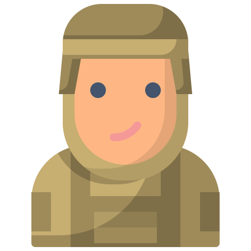 soldado Generic Flat icono