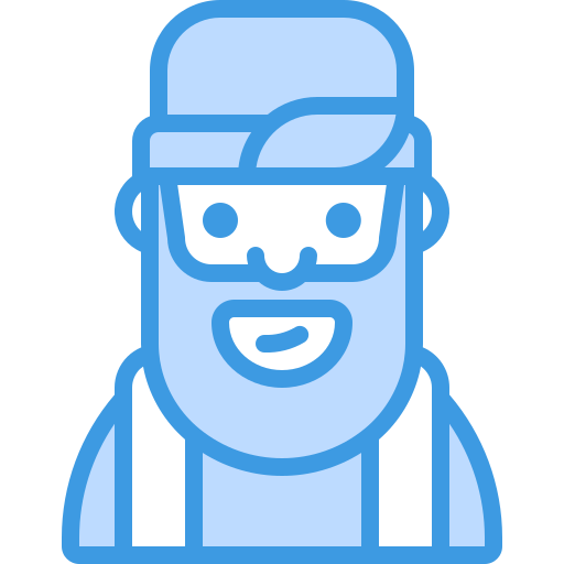 hipster Generic Blue icono