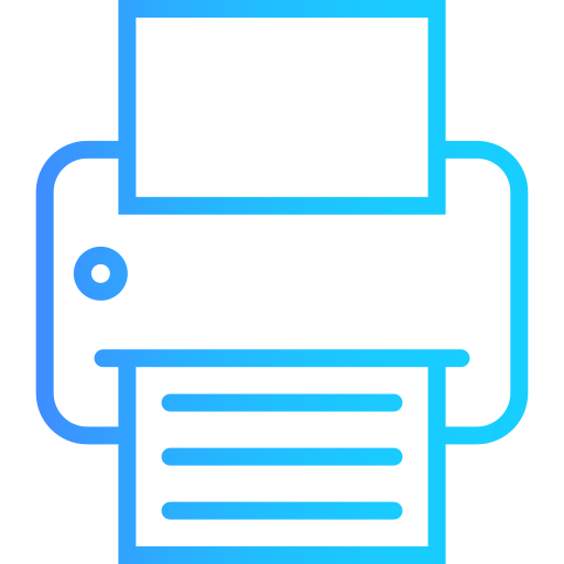 imprimante Generic Gradient Icône
