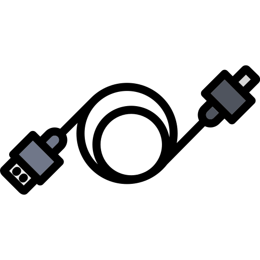 datenkabel Generic Outline Color icon
