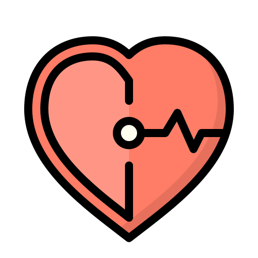 Cardiology Generic Outline Color icon