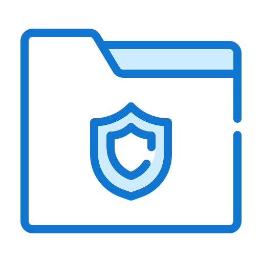 データファイル Generic Blue icon