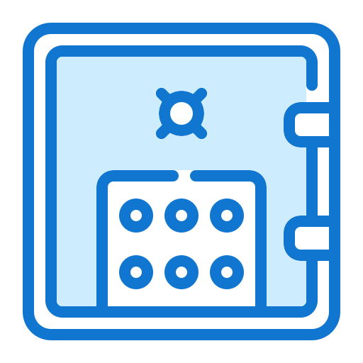 cassetta di sicurezza Generic Blue icona
