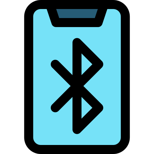 Bluetooth Generic Outline Color icon