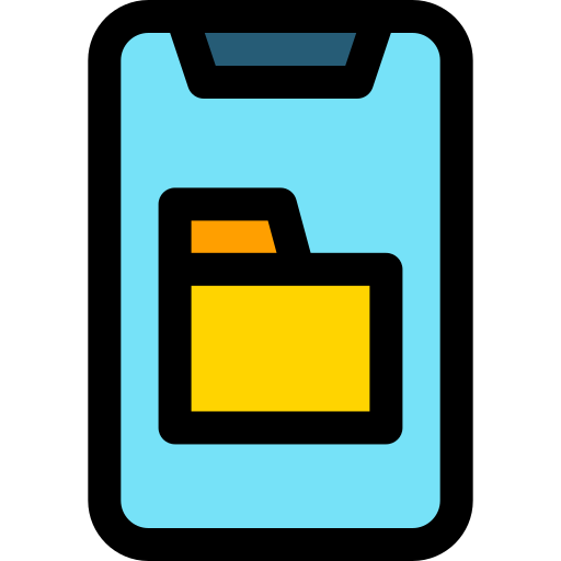 파일 Generic Outline Color icon