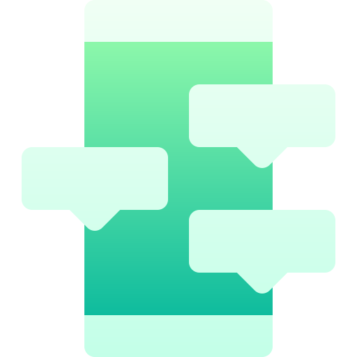 Chat Basic Gradient Gradient icon
