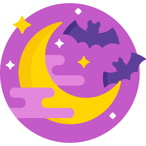 Moon Detailed Flat Circular Flat icon