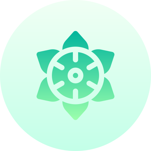 Rangoli Basic Gradient Circular icon