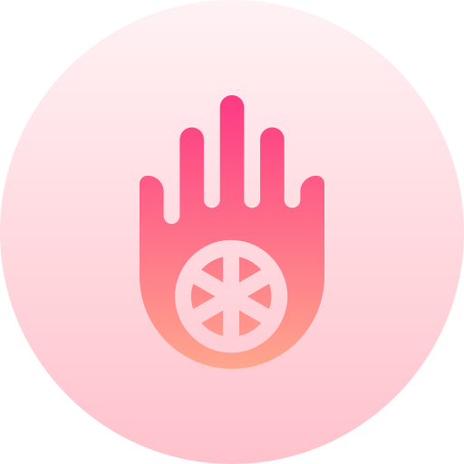 자이나교 Basic Gradient Circular icon