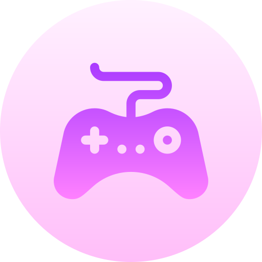 telecomando da gioco Basic Gradient Circular icona