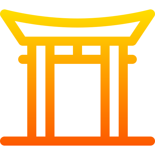 shintoista Basic Gradient Lineal color icona