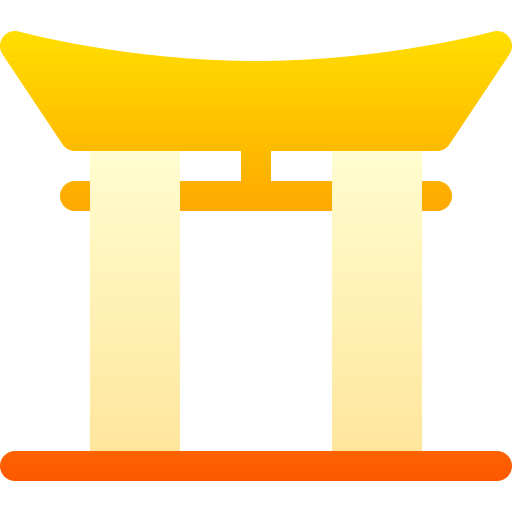 sintoísmo Basic Gradient Gradient icono