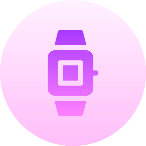 손목 시계 Basic Gradient Circular icon