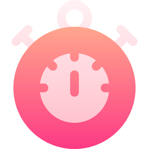 cronometro Basic Gradient Gradient icona