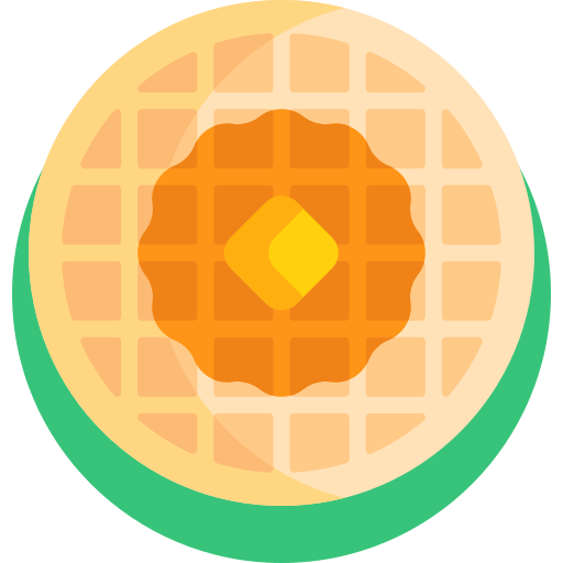 wafel Detailed Flat Circular Flat ikona