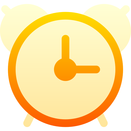 despertador Basic Gradient Gradient icono