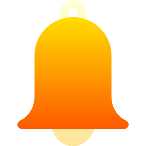 campana Basic Gradient Gradient icono
