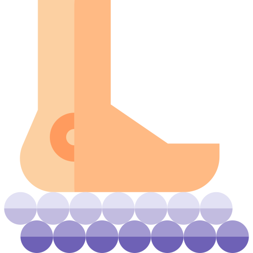 baño de pies Basic Straight Flat icono