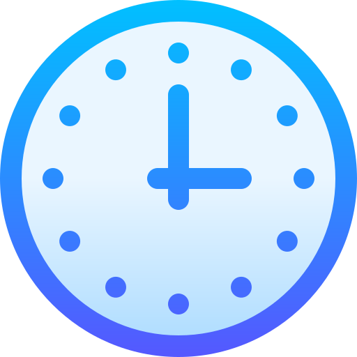 Часы Basic Gradient Gradient иконка