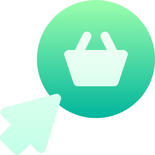 botón de compra Basic Gradient Gradient icono