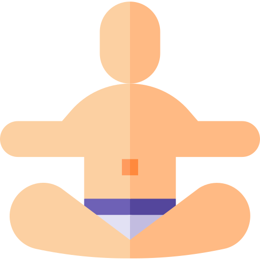 yoga Basic Straight Flat Icône