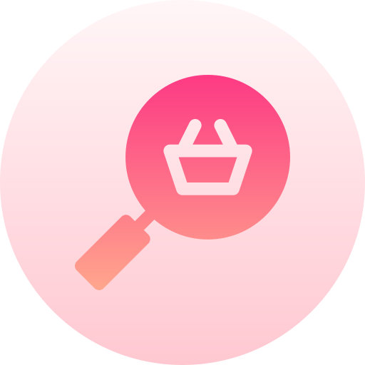 e-commerce Basic Gradient Circular icona