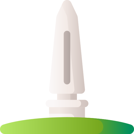 obelisco 3D Basic Gradient icona