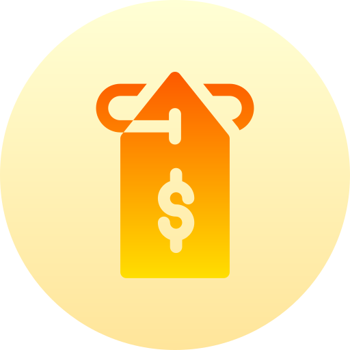 etiqueta de precio Basic Gradient Circular icono