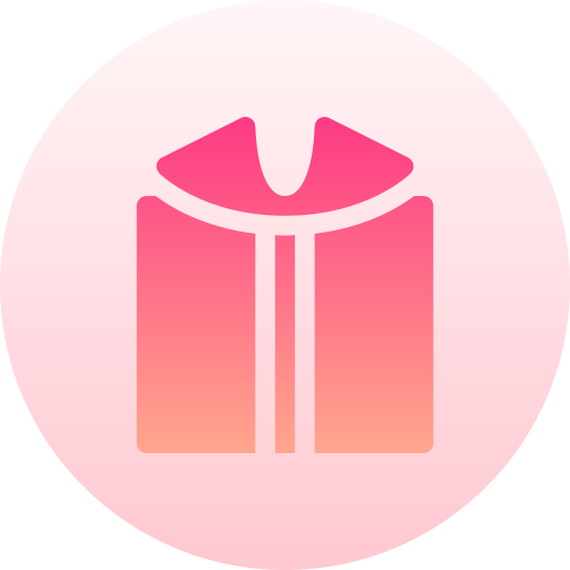 Gift box Basic Gradient Circular icon