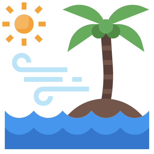 Пляж Surang Flat иконка