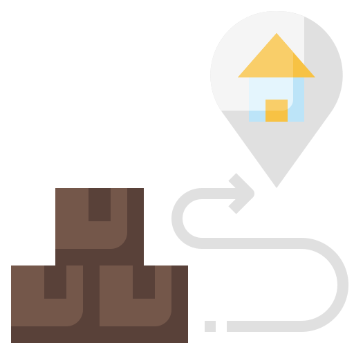 Map pointer Surang Flat icon