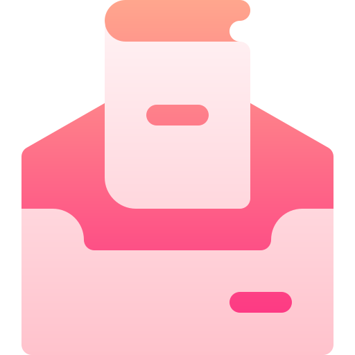 busta Basic Gradient Gradient icona